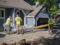 Private Residence - Stamped Concrete Walkway - June 2015