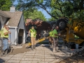 Private Residence - Stamped Concrete Walkway - June 2015