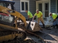 Private Residence - Stamped Concrete Walkway - June 2015