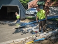 Private Residence - Stamped Concrete Walkway - June 2015